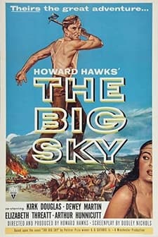 The Big Sky (1952) afişi