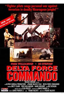 Delta Force Commando (1988) afişi