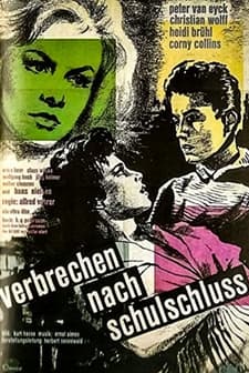 Verbrechen Nach Schulschluß (1959) afişi