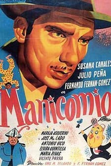 Manicomio (1954) afişi