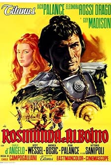 Rosmunda E Alboino (1961) afişi
