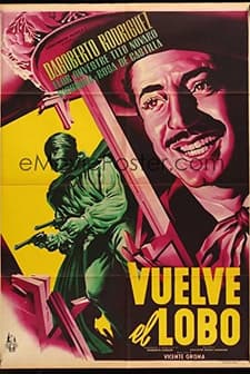 Vuelve El Lobo (1952) afişi
