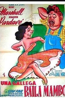 Una Gallega Baila Mambo (1951) afişi