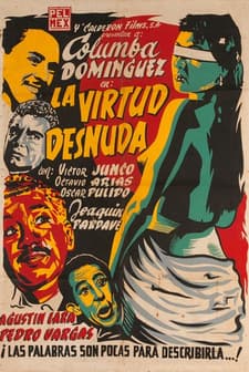 La Virtud Desnuda (1957) afişi