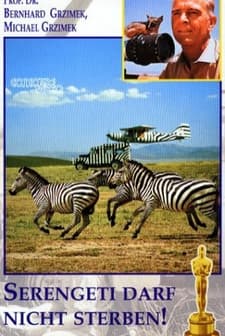 Serengeti Darf Nicht Sterben (1959) afişi