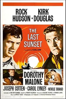 The Last Sunset (1961) afişi