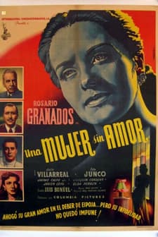 Una Mujer Sin Amor (1952) afişi