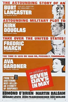 Seven Days in May (1964) afişi