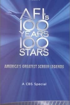 AFI's 100 Years... 100 Stars: America's Greatest Screen Legends (1999) afişi