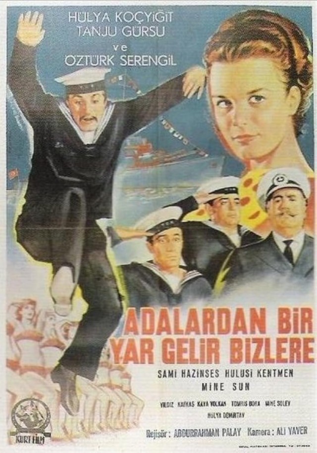 Adalardan Bir Yar Gelir Bizlere (1964) afişi