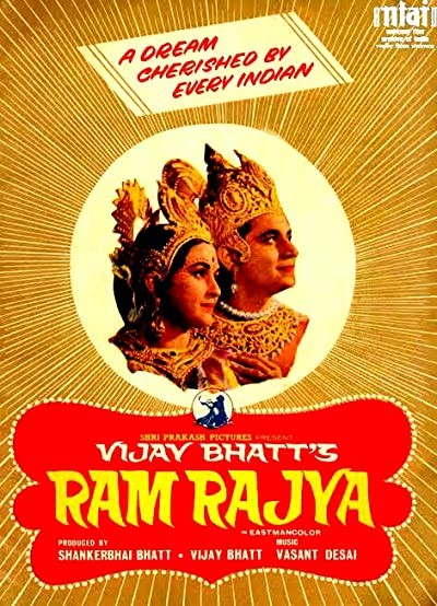 Ram Rajya (1943) afişi