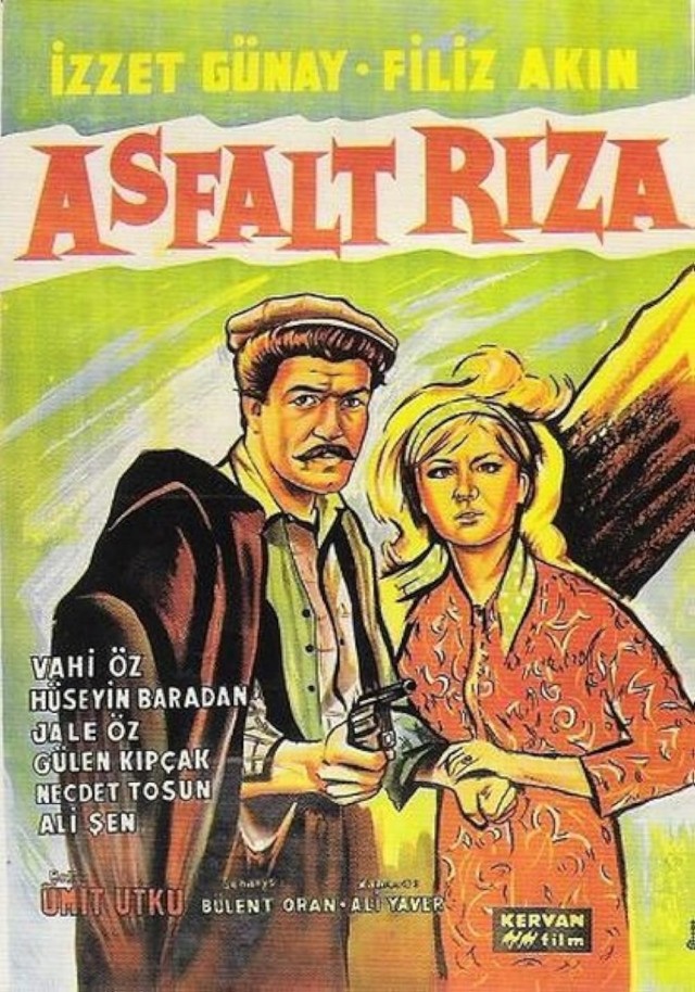 Asfalt Rıza (1964) afişi
