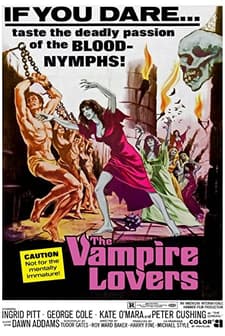 The Vampire Lovers (1970) afişi