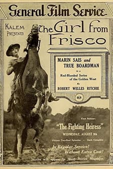 The Girl From Frisco (1916) afişi
