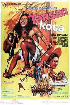 Tarsan Kota (1974) afişi