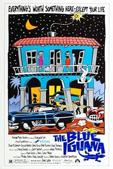 The Blue Iguana (1988) afişi