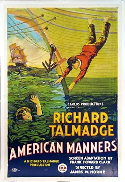 American Manners (1924) afişi