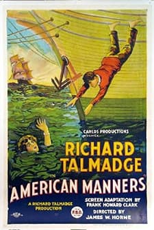 American Manners (1924) afişi