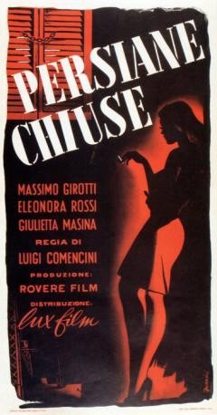 Persiane Chiuse (1950) afişi