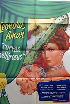 Curvas Peligrosas (1950) afişi