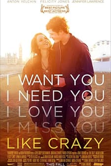 Like Crazy (2011) afişi