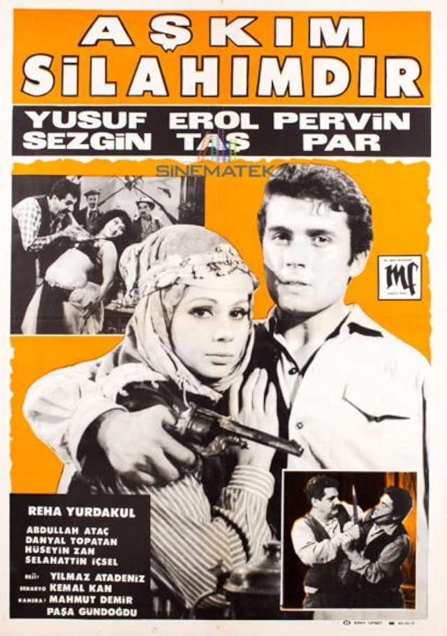 Aşkım Silahımdır (1965) afişi