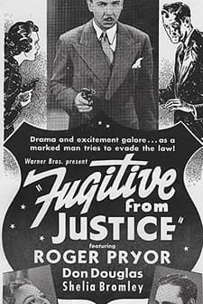 A Fugitive From Justice (1940) afişi