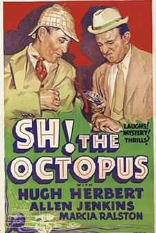 Sh! The Octopus (1937) afişi