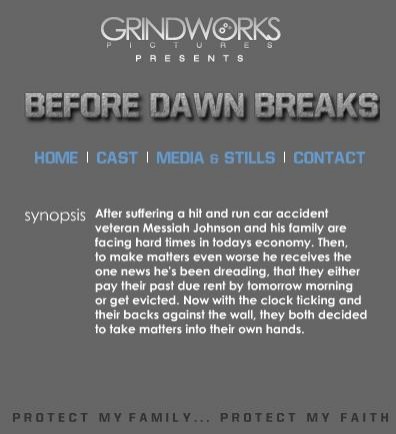 Before Dawn Breaks (2009) afişi