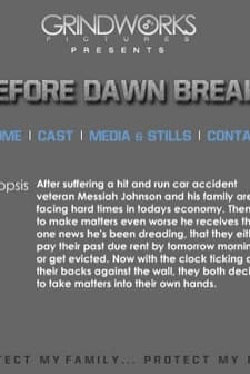 Before Dawn Breaks (2009) afişi