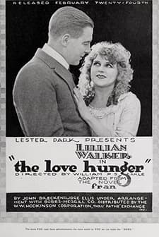 The Love Hunger (1919) afişi