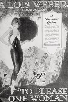 To Please One Woman (1920) afişi