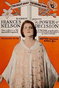 The Power Of Decision (1917) afişi