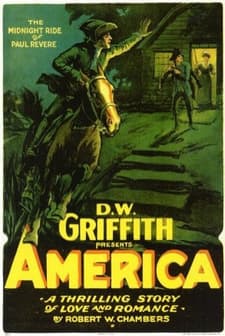 America (1924) afişi