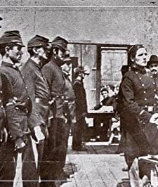 The Railroad Raiders Of '62 (1915) afişi