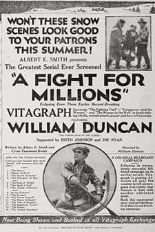 A Fight For Millions (1918) afişi