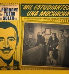 Mil Estudiantes Y Una Muchacha (1942) afişi