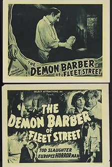 Sweeney Todd: The Demon Barber Of Fleet Street (1936) afişi