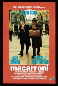 Macaroni (1985) afişi