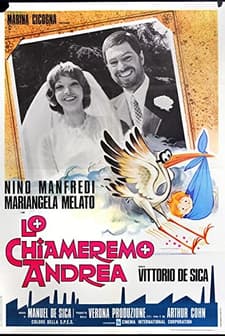 Lo Chiameremo Andrea (1972) afişi