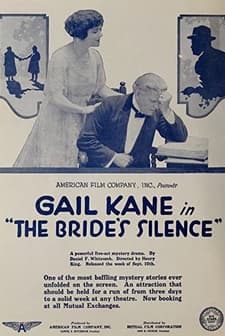 The Bride's Silence (1917) afişi