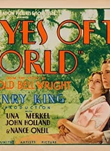The Eyes Of The World (1930) afişi