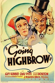 Going Highbrow (1935) afişi