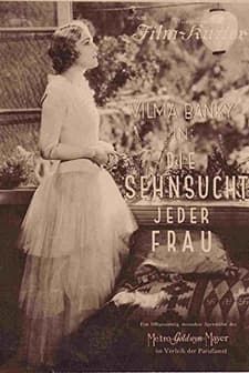 Die Sehnsucht Jeder Frau (1930) afişi