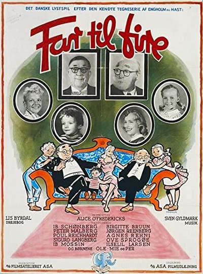 Far Til Fire (1953) afişi