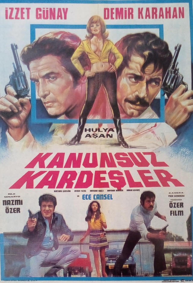 Kanunsuz Kardeşler (1970) afişi
