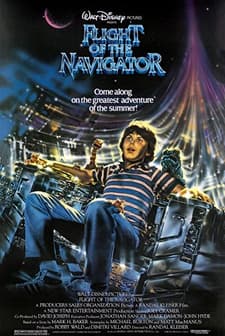 Flight of the Navigator (1986) afişi