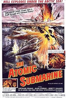 The Atomic Submarine (1959) afişi