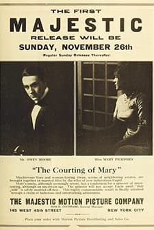 The Courting Of Mary (1911) afişi