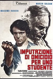 Imputazione di omicidio per uno studente (1972) afişi